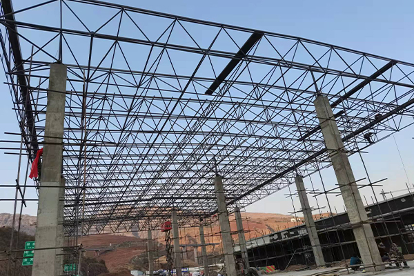 吉安钢结构网架图片